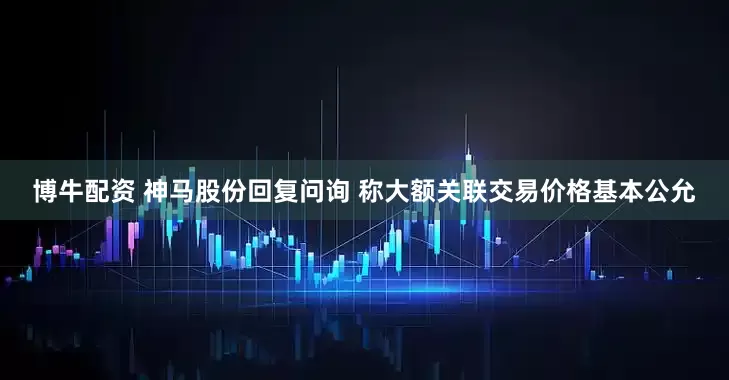 博牛配资 神马股份回复问询 称大额关联交易价格基本公允